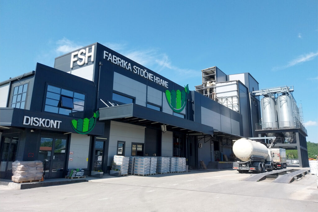 Fabrika stočne hrane Spuž, pogon i silosi